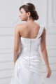 Fashionable Sleeveless One-Shoulder Satin A-Line Best Wedding Dresses 2031195 Fashionable Sleeveless One-Shoulder Satin A-Line Best Wedding Dresses 2031195