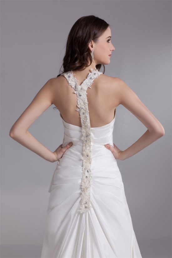 Fashionable Straps Sleeveless A-Line Taffeta New Arrival Wedding Dresses 2031197 Fashionable Straps Sleeveless A-Line Taffeta New Arrival Wedding Dresses 2031197