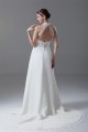 A-Line Chiffon Satin Halter Sleeveless Wedding Dresses 2031198 A-Line Chiffon Satin Halter Sleeveless Wedding Dresses 2031198