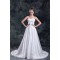 A-Line Spaghetti Straps Taffeta Sleeveless Wedding Dresses 2031199