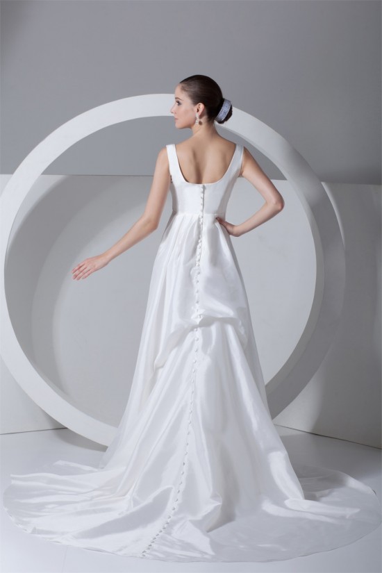 A-Line Square Sleeveless New Arrival Wedding Dresses 2031201 A-Line Square Sleeveless New Arrival Wedding Dresses 2031201