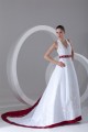 Halter Sleeveless A-Line Satin Best Wedding Dresses 2031203 Halter Sleeveless A-Line Satin Best Wedding Dresses 2031203