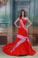 One-Shoulder Satin Sleeveless A-Line Wedding Dresses 2031204 One-Shoulder Satin Sleeveless A-Line Wedding Dresses 2031204