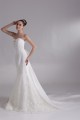 Trumpet/Mermaid Satin Lace Taffeta Sweetheart Sleeveless Wedding Dresses 2031205 Trumpet/Mermaid Satin Lace Taffeta Sweetheart Sleeveless Wedding Dresses 2031205