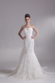Trumpet/Mermaid Satin Lace Taffeta Sweetheart Sleeveless Wedding Dresses 2031205 Trumpet/Mermaid Satin Lace Taffeta Sweetheart Sleeveless Wedding Dresses 2031205
