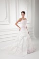 Sleeveless Halter Taffeta Ball Gown Wedding Dresses 2031207 Sleeveless Halter Taffeta Ball Gown Wedding Dresses 2031207