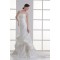 A-Line Strapless Satin Wedding Dresses 2031208