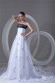 Sleeveless Strapless A-Line Satin Organza Wedding Dresses 2031209 Sleeveless Strapless A-Line Satin Organza Wedding Dresses 2031209