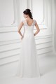 Sleeveless V-Neck Chiffon Elastic Woven Satin Wedding Dresses 2031210 Sleeveless V-Neck Chiffon Elastic Woven Satin Wedding Dresses 2031210