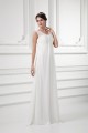 Sleeveless V-Neck Chiffon Elastic Woven Satin Wedding Dresses 2031210 Sleeveless V-Neck Chiffon Elastic Woven Satin Wedding Dresses 2031210