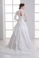 Great Ball Gown 3/4 Length Sleeve Taffeta Lace V-Neck Wedding Dresses 2031212 Great Ball Gown 3/4 Length Sleeve Taffeta Lace V-Neck Wedding Dresses 2031212