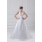 Great Satin A-Line Halter Sleeveless Wedding Dresses 2031215