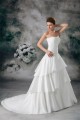 Hot Sale Sleeveless A-Line Strapless Satin New Arrival Wedding Dresses 2031222 Hot Sale Sleeveless A-Line Strapless Satin New Arrival Wedding Dresses 2031222