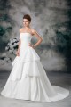 Hot Sale Sleeveless A-Line Strapless Satin New Arrival Wedding Dresses 2031222 Hot Sale Sleeveless A-Line Strapless Satin New Arrival Wedding Dresses 2031222