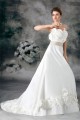 Hot Sale Strapless Satin Sleeveless A-Line New Arrival Wedding Dresses 2031224 Hot Sale Strapless Satin Sleeveless A-Line New Arrival Wedding Dresses 2031224