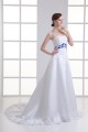 Hot Sale Strapless Sleeveless Satin A-Line Wedding Dresses with Color 2031225 Hot Sale Strapless Sleeveless Satin A-Line Wedding Dresses with Color 2031225