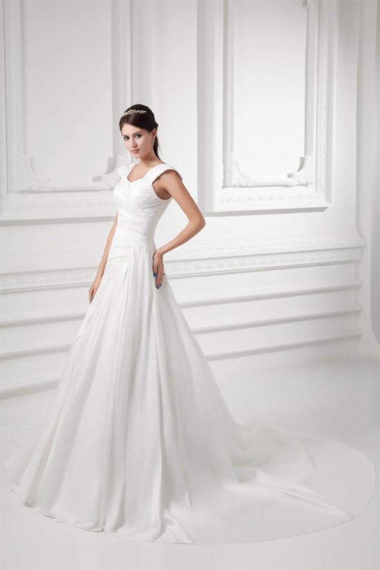 Latest Design Bowl Taffeta A-Line New Arrival Wedding Dresses 2031227 Latest Design Bowl Taffeta A-Line New Arrival Wedding Dresses 2031227