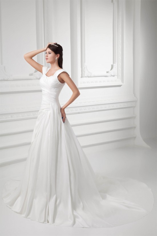 Latest Design Bowl Taffeta A-Line New Arrival Wedding Dresses 2031227 Latest Design Bowl Taffeta A-Line New Arrival Wedding Dresses 2031227