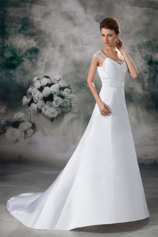 Latest Design Cowl Mermaid/Trumpet Satin Beaded Wedding Dresses 2031229 Latest Design Cowl Mermaid/Trumpet Satin Beaded Wedding Dresses 2031229