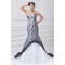 Mermaid/Trumpet Beading Satin Lace Tulle Wedding Dresses 2031230