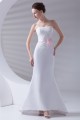 Mermaid/Trumpet Satin Sleeveless Soft Sweetheart Lace Wedding Dresses 2031232 Mermaid/Trumpet Satin Sleeveless Soft Sweetheart Lace Wedding Dresses 2031232
