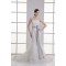 Elegant Mermaid/Trumpet Strapless Satin Lace Fine Netting Wedding Dresses with Color 2031239