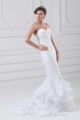 Mermaid/Trumpet Sweetheart Sleeveless Organza Taffeta Wedding Dresses 2031241 Mermaid/Trumpet Sweetheart Sleeveless Organza Taffeta Wedding Dresses 2031241