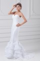 Mermaid/Trumpet Sweetheart Sleeveless Organza Taffeta Wedding Dresses 2031241 Mermaid/Trumpet Sweetheart Sleeveless Organza Taffeta Wedding Dresses 2031241
