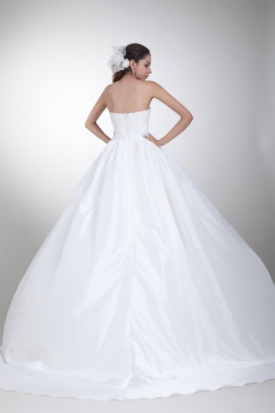New Arrival Ball Gown Sleeveless Sweetheart Taffeta Wedding Dresses 2031245 New Arrival Ball Gown Sleeveless Sweetheart Taffeta Wedding Dresses 2031245