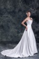 New Arrival Satin A-Line Sleeveless Sweetheart Wedding Dresses 2031246 New Arrival Satin A-Line Sleeveless Sweetheart Wedding Dresses 2031246