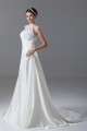 New Arrival Satin Lace A-Line High-Neck Sleeveless Wedding Dresses 2031247 New Arrival Satin Lace A-Line High-Neck Sleeveless Wedding Dresses 2031247