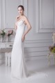 Trumpet/Mermaid Spaghetti Straps Chiffon Wedding Dresses 2030125 Trumpet/Mermaid Spaghetti Straps Chiffon Wedding Dresses 2030125