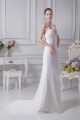 Trumpet/Mermaid Spaghetti Straps Chiffon Wedding Dresses 2030125 Trumpet/Mermaid Spaghetti Straps Chiffon Wedding Dresses 2030125