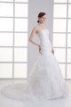 New Arrival Sleeveless Satin Organza A-Line Strapless Wedding Dresses 2031250 New Arrival Sleeveless Satin Organza A-Line Strapless Wedding Dresses 2031250