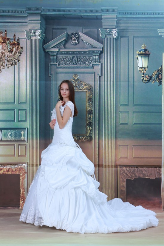 New Arrival Straps Sleeveless Taffeta A-Line Best Wedding Dresses 2031253 New Arrival Straps Sleeveless Taffeta A-Line Best Wedding Dresses 2031253
