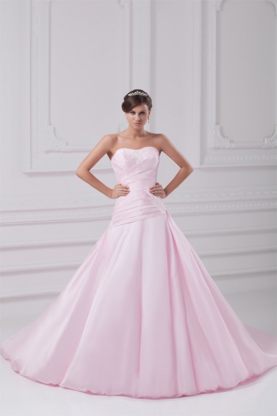 New Arrival Sweetheart Satin A-Line Sleeveless Wedding Dresses 2031254 New Arrival Sweetheart Satin A-Line Sleeveless Wedding Dresses 2031254