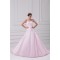New Arrival Sweetheart Satin A-Line Sleeveless Wedding Dresses 2031254