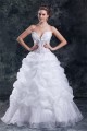 New Arrival V-Neck Ball Gown Satin Organza Sleeveless Wedding Dresses 2031255 New Arrival V-Neck Ball Gown Satin Organza Sleeveless Wedding Dresses 2031255