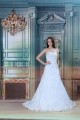 New design A-Line Satin Lace Soft Sweetheart Sleeveless Wedding Dresses 2031256