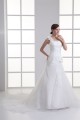 Organza Taffeta One-Shoulder Sleeveless New Arrival Wedding Dresses 2031264