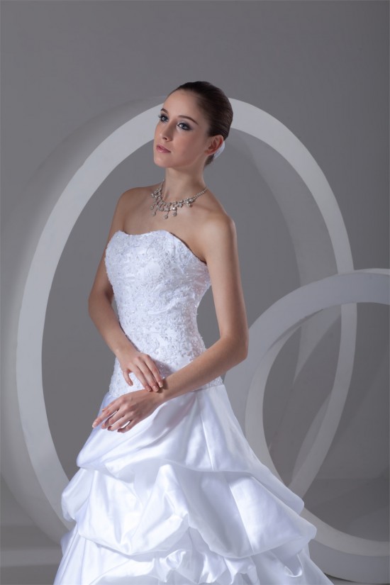 Satin A-Line Sleeveless Soft Sweetheart New Arrival Wedding Dresses 2031267 Satin A-Line Sleeveless Soft Sweetheart New Arrival Wedding Dresses 2031267