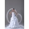 Satin A-Line Sleeveless Soft Sweetheart New Arrival Wedding Dresses 2031267