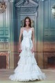 Satin Lace Mermaid/Trumpet Sleeveless Spaghetti Straps Wedding Dresses 2031276 Satin Lace Mermaid/Trumpet Sleeveless Spaghetti Straps Wedding Dresses 2031276