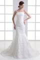 Satin Lace Mermaid/Trumpet Sleeveless Strapless Wedding Dresses 2031277 Satin Lace Mermaid/Trumpet Sleeveless Strapless Wedding Dresses 2031277