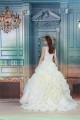 Satin Lace Sleeveless Ball Gown Spaghetti Straps New Arrival Wedding Dresses 2031280
