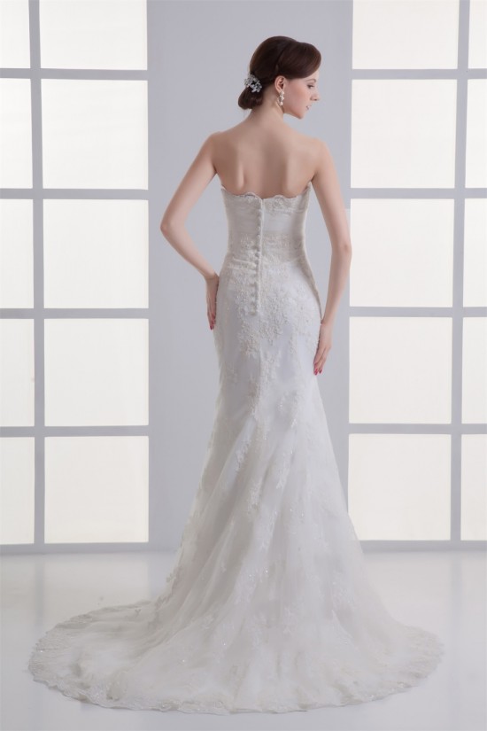 Satin Lace Sweetheart Mermaid/Trumpet Short Sleeve Wedding Dresses with Jacket 2031282 Satin Lace Sweetheart Mermaid/Trumpet Short Sleeve Wedding Dresses with Jacket 2031282