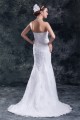 Satin Net Sweetheart Mermaid/Trumpet Sleeveless Wedding Dresses 2031283 Satin Net Sweetheart Mermaid/Trumpet Sleeveless Wedding Dresses 2031283