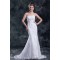 Satin Net Sweetheart Mermaid/Trumpet Sleeveless Wedding Dresses 2031283
