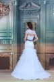 Satin Netting Sleeveless Mermaid/Trumpet New Arrival Wedding Dresses 2031285