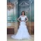Satin Netting Sleeveless Mermaid/Trumpet New Arrival Wedding Dresses 2031285